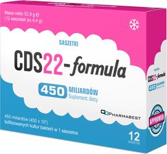 CDS22-formula Saszetki 450mld Probiotyk 12sasz.