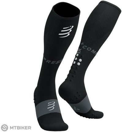 Podkolanówki COMPRESSPORT Full Oxygen, czarne (T1)