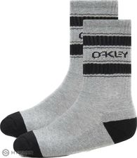 Oakley B1B Icon Socks skarpetki, trójpak, New Granite HTHR (M (EU 39-42))