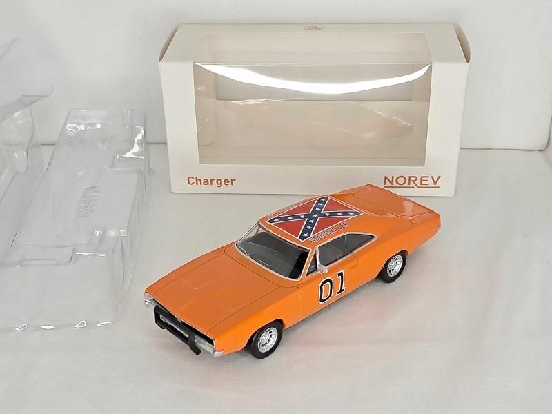 Gyrophare 1 43 Norev 950003 1:43 Dodge Charger 1969 General Lee - Foto 7