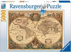Zdjęcie Ravensburger 5000El. Antyczna Mapa Świata 174119 - Warszawa
