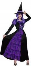 Zdjęcie Strój dla dorosłych Fioletowa Czarownica (sukienka kapelusz) rozm. M 1779626227 - Kraków