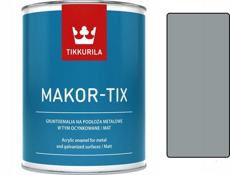 Tikkurila Makor-Tix- Mat Szary Metaliczny 1L (TIK1791795201)
