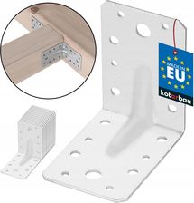 Zdjęcie Kotarbau 12X Kątownik Wzmocniony 90x90x65 MM Ciesielski Łącznik Montażowy Do Drewna 1747989307 - Płock