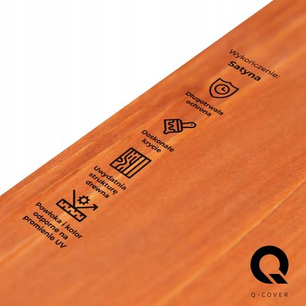 Lakierobejca Do Drewna 3W1 Teak Tik Extra Lazura Satynowa Lazur 5L Ochronna 1774983896 - zdjęcie 5