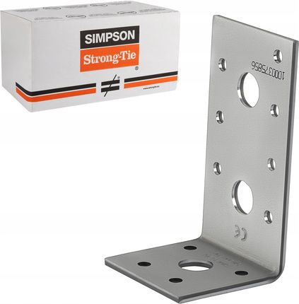 Simpson Strong-Tie Łączniki ciesielskie kątowniki 90x48x48 x 3 mm 100szt stalowe Simpson AE48 1778986173