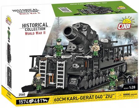 COBI Historical Collection WWII 60Cm Karl Gerat 040 "Ziu" (COBI-2560)