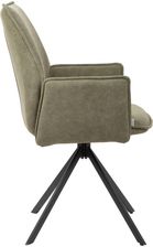 Zdjęcie Homla Krzesło Lugro Obrotowe Zielone 54X60X91Cm - Dobczyce