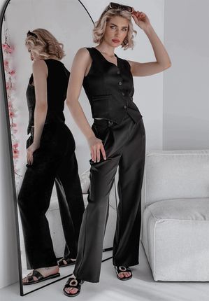 Garniturowy komplet z kamizelką i długimi spodniami Blaine : Rozmiar - UNIWERSALNY