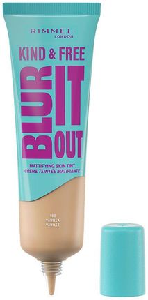Rimmel Kind&Free Blur It Out Matujący Podkład Do Twarzy Z Witaminą E 160 Vanilla 30ml - zdjęcie 2
