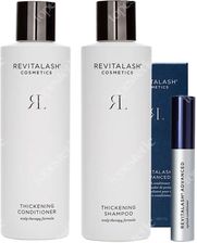 Revitalash Bestseller Set ZESTAW Szampon pogrubiający 250 ml + Zagęszczająca odżywka 250 ml + Odżywka stymulująca wzrost rzęs 1,0 ml
