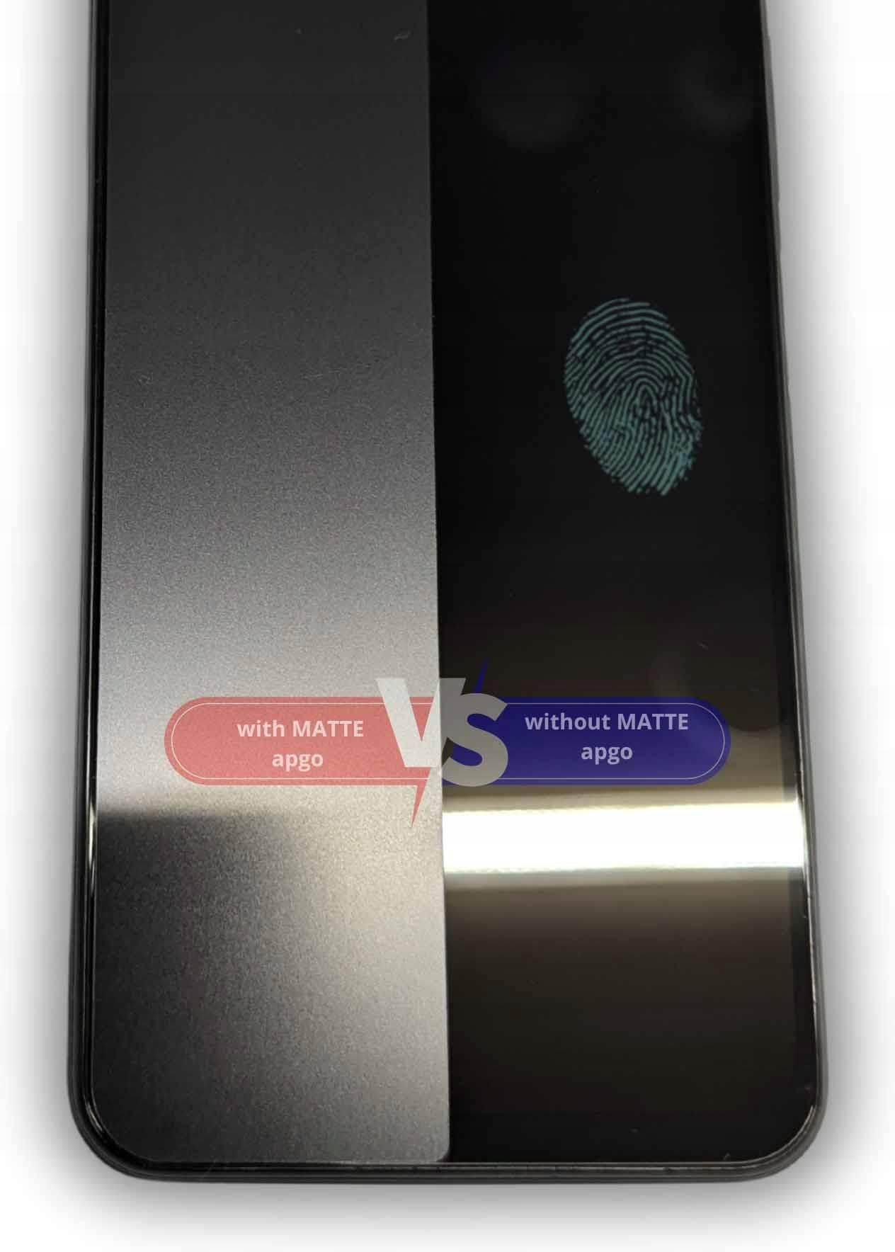 Pellicola Vetro Apgo Per Doogee N20 - Effetto Matte, Antimpronte, 0.2mm
