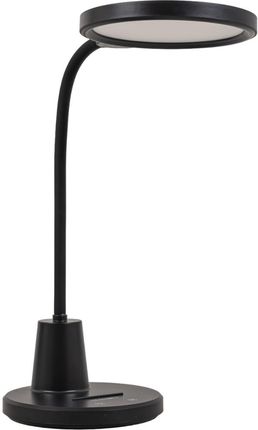 Ledhoff Lampka Biurkowa Led Czarna 10W 3 Barwy Światła (B4125)
