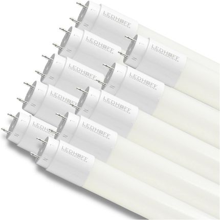 Ledhoff 10X Świetlówka Led 18W 120Cm 4000K Neutralna Barwa 2160Lm (876)