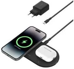 Zdjęcie Belkin Magsafe 2in1 QI2 15W Czarny - Witnica