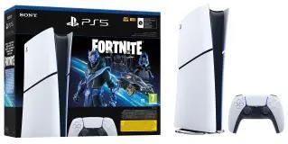 Zdjęcie Produkt z Outletu: Sony Playstation 5 Digital Slim D Chassis (Ps5) 1Tb Zestaw Startowy Fortnite Cobalt - Nysa