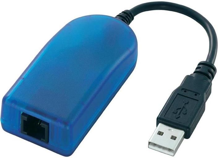 Usb Modem Rj11 Modem Conrad Mini analogowy USB, zewnetrzny, RJ11, 56k, V.90, V.92 ...