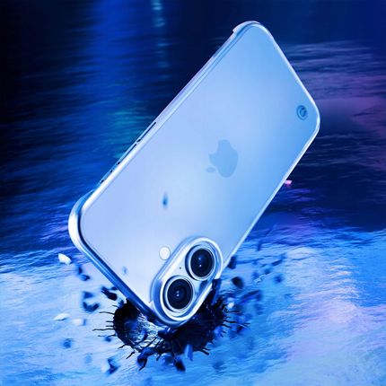 3Mk Bezbarwne Cover Plecki Na Tył Do Iphone 16 Just20G Clear Case - zdjęcie 2
