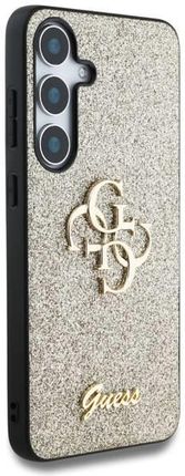 Guess Fixed Glitter Big 4G Metal Logo Do Galaxy S25+ Złoty - zdjęcie 4