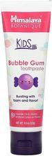 Zdjęcie Himalaya Botanique Pasta Do Zębów Dla Dzieci Bubble Gum 113G - Pruchnik