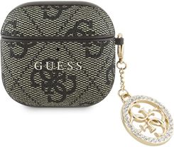 Zdjęcie Guess Etui 4G Strass Charm do AirPods 4 brązowy - Czarna Białostocka