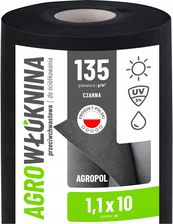 Zdjęcie Agrowłóknina Czarna Antychwastowa 1,1X10M Agrotkanina Na Chwasty Gruba 135G 1779122903 - Bydgoszcz