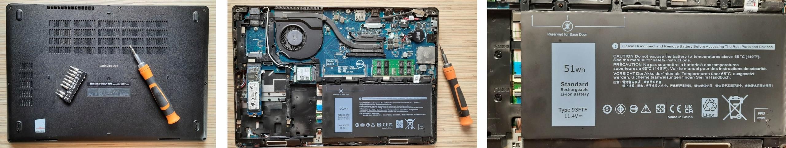 K KYUER Laptop Akku Für Fujitsu LifeBook A3510, A556, AH77 Serie – 10,8V, 45Wh, Ersetzt FPCBP424, FMVNBP233