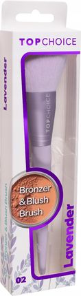 Top Choice Pędzel Do Różu I Bronzera Lavender 02