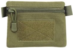 EMSea Mini klips na monety wielofunkcyjna mini torba na klucze portmonetka na monety torba na karty 13,5 x 10,5 cm nylonowa portmonetka mini torba do