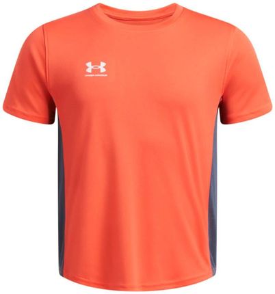 Chłopięca koszulka treningowa Under Armour UA B\'s Challenger Train SS - pomarańczowa