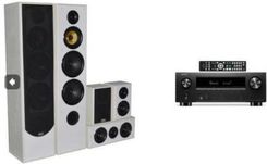 Zdjęcie DENON AVR-X2800H DAB + TAGA HARMONY TAV-606v3 białe - - Ozorków