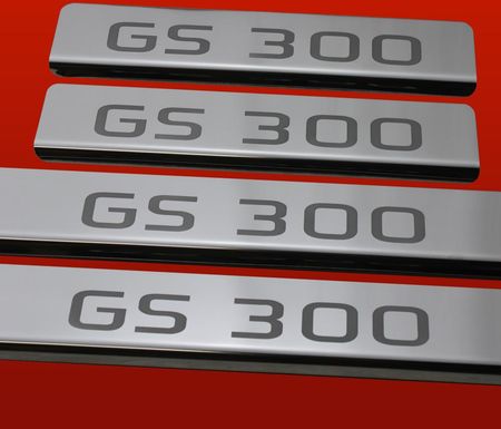 Steel Lexus Gs Mk2 Listwy Progowe Gs 300 Stal Nierdzewna 304 Wykończenie Połysk - zdjęcie 4