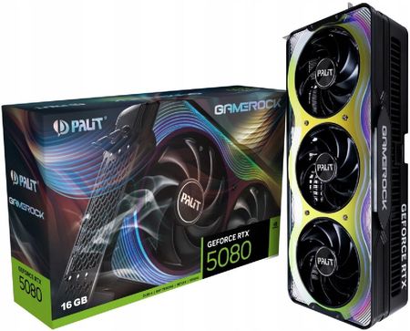 Karta graficzna Palit GeForce RTX 5080 GameRock 16GB GDDR7