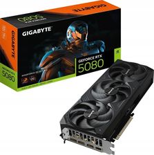 Zdjęcie Karta graficzna Gigabyte Nvidia GeForce RTX 5080 Windforce OC SFF 16GB GDDR7 (GVN5080WF3OC16GD) - Sokołów Podlaski