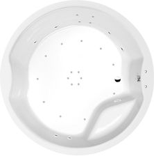 Zdjęcie Polysan Royal Round 172x172x49 Active Hydro-Air 732112010 - Kartuzy