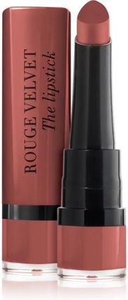 Bourjois Paris Rouge Velvet The Lipstick Pomadka Matowa Klasyczna 2.4G Odcień 48 Mocha’Mour