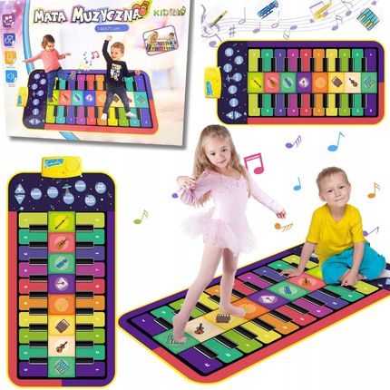 Zaxer Ogromna Mata Muzyczna Do Tańczenia Edukacyjna Interaktywna Gra 140X70Cm