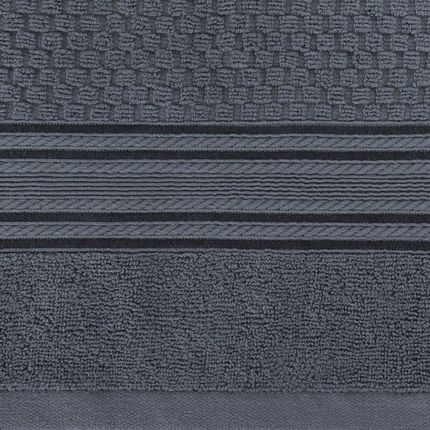 Eurofirany Ręcznik Davos (08) 70X140Cm Stalowy - zdjęcie 3