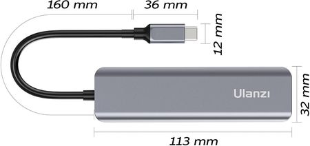 Wielofunkcyjna karta przechwytująca ULANZI C060 USB C 3.0 - zdjęcie 3