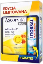 Zdjęcie Ascorvita Max Witamina C 1000 mg 30tabl.+ Litorsal Forte 20tabl. - Wyszogród