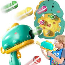 Zdjęcie Woopie Gra W Rzutki Pistolet Dinozaur Na Kulki Rzepy Tarcza Punkty Strzelanie 51404 - Olkusz