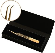 Zdjęcie Noble Lashes Pęseta Do Rzęs Noble Gold Pro 3 - Zabrze