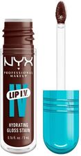 Nyx Professional Makeup Lip Iv Hydrating Gloss Serum Nawilżający Błyszczyk Do Ust 05 Mocha Me Wet 5Ml