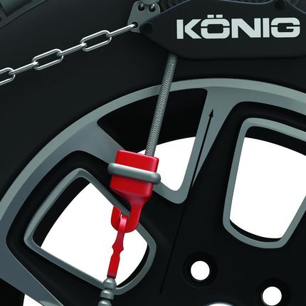 Konig Łańcuchy Śniegowe Xg Cross Z Napinaczem Grupa 233 I 215/50R17 - zdjęcie 4