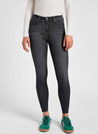 LEE DAMSKIE SPODNIE JENSOW SCARLETT HIGH ZIP LAST STRIKE 112355551