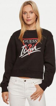 Bluza damska Guess Cn Icon Sweatshirt czarna L