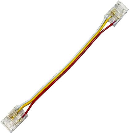 Szybkozłączka do taśm LED CCT 3PIN COB IP20 PCB 10MM taśma przewód 10cm taśma