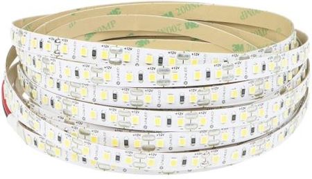 Taśma LED SMD2835 8W/1m biała ciepła 3000K 896lm/1m IP00 120LED/1m CRI>80 12V 5m PROFESJONALNA UNILED