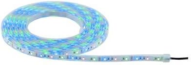 Paulmann Solarna taśma LED 5 m RGB pilot zdalnego sterowania 1 x akumulator 18650 1500 mAh czarna 71194