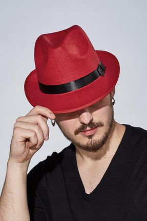 Kapelusz filcowy typu Trilby męski